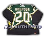 ED BELFOUR Dallas Stars SIGNED 1999 Stanley Cup JERSEY
