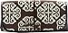 Toss Designs Carmel Hanging Valet Cosmetic Bag,Brown/Ivory,one size