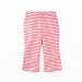 Tea Collection Daily Tea Three Color Stripe Bootcut Legging in Raspberry