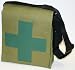 Freeset Cross Olive Vegan Courier Bag