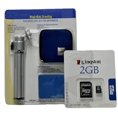 Stativ und Reinigungsset mit 2GB SD Card f�r Canon Ixus, Powershot Ixus 120 200 Powershot sx120 s90 G10 G100 G9 G11 S20 Eos 500D Ixus 100 IS Ixus 95 a1100 990