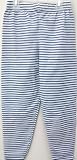 Girl Size 6, Blue Striped Pajama Bottom