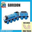 Gordon with Free Track from Thomas the Tank Engine and Friends Wooden Railway Train System