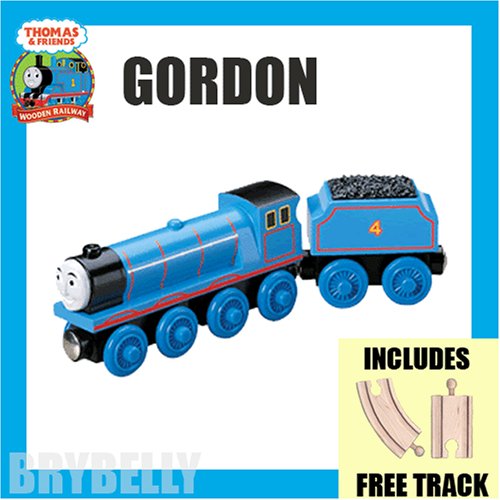 51jGbv 2nWL Gordon with Free Track from Thomas the Tank Engine and Friends Wooden Railway Train System