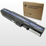 Hiport 6 Cell Laptop Battery For Gateway LT2000, LT2000U, LT20, KAV60 Laptop Notebook Computers (Black)