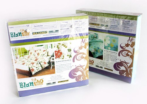 Blancho Bedding - [Fairy Land] 100% Cotton 4PC Comforter Cover/Duvet Cover Combo (King Size)