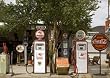 Lots of Gasoline Choices Today on Old U.S. Route 66 Photograph - Beautiful 16x20-inch Photographic Print by Carol M. Highsmith