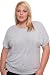 Apparel : Torrid Plus Size Heather Grey Studded Boxy Tee