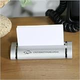 Arkansas Razorbacks Metallic Brushed Business Card Holder