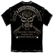Patriotic Short Sleeve Shirts, 100% Cotton Casual Mens Shirts, Show Your Pride with Our 2nd Amendment Protect Ourselves Unisex T-Shirts for Men or Women (Large) Black