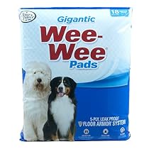 Four Paws Wee-Wee Pads, Gigantic, 18-Pack
