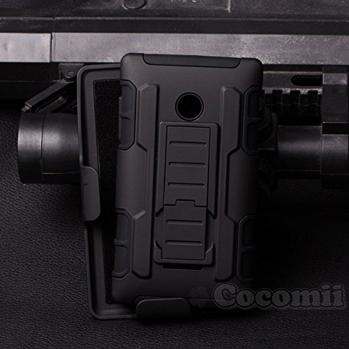 Microsoft Lumia 435 Case, CocomiiÂ® [HEAVY DUTY] Microsoft Lumia 435 Robot Case **NEW** [ULTRA FUTURE ARMOR] Premium Belt Clip Holster Kickstand Bumper Case [MILITARY DEFENDER] Full-body Rugged Dual Layer Hybrid Protective Cover Bumper Case [COCOMII