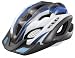 MTB-Helm KED Neo Visor, Farbe:white blue anthracite; Gr��e:M ; Ausstattung:QuickSafe Tronic