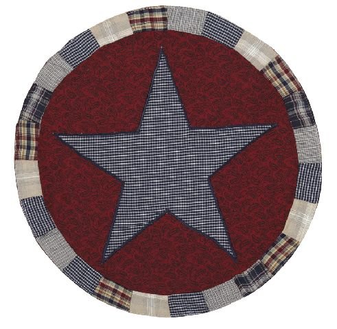 Click for Blue and Red Star Tablemat