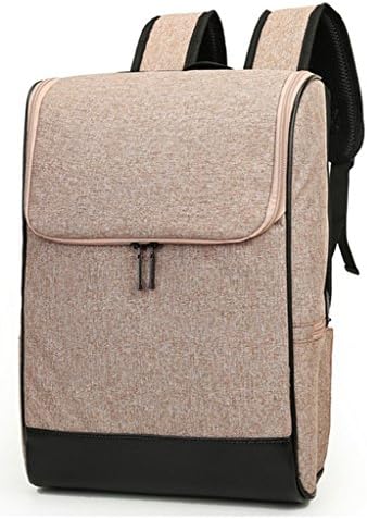Canvas Double Shoulders Backpack Nice to as Laptop