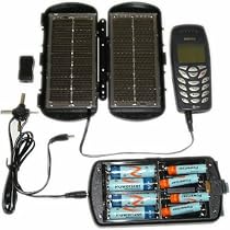 Solar 2 in 1 Folding Panel, Power supply, AA and AAA battery charger.
