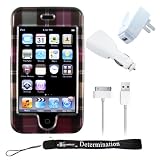 Apple iPod Touch 3G Accessories. Premium Accessory Kit for iPod Touch 3rd Generation + Includes a Premium Pack 3 in 1 Travel Kit of Home and Car USB Charger with USB Data Sync Cable