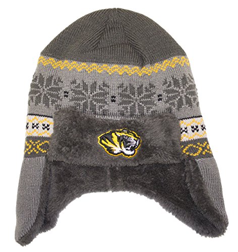 NCAA Licensed Turbulent Beanie Hat Cap Lid (Missouri Mizzou Tigers)