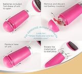 Amope Pedi Perfect Extra Coarse Pedicure Electronic Foot File/Foot Smoother with Diamond Crystals