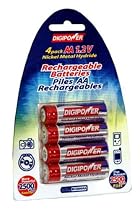 Digipower BH27AA Rechargeable AA 2700-mAh Batteries (4-Pack)
