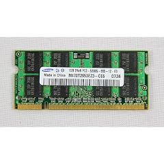 Samsung orig. 1GB DDR2 SODIMM 667 Notebookspeicher PC2-5300S 2Rx8