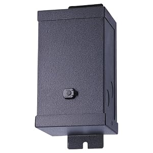 Sea Gull Lighting 94062-12 Single Output Multi-Tap Transformer, Black, 12-Volt 300-Watt by Sea Gull Lighting