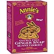 Annie's Homegrown Ginger Snap Gluten Free Cookies, 6.75-Ounce (Pack of 4)