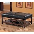 Black Occasional Storage Ottoman By Coaster Furniture