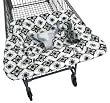 JJ Cole Shopping Cart Cover, Black Magnolia JJ Cole Shopping Cart Cover, Black Magnolia