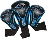 NFL Carolina Panthers 3 Pack Contour Fit Headcover
