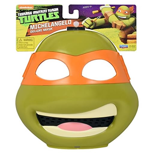 Teenage Mutant Ninja Turtles Michelangelo Merged Bandana Deluxe Mask