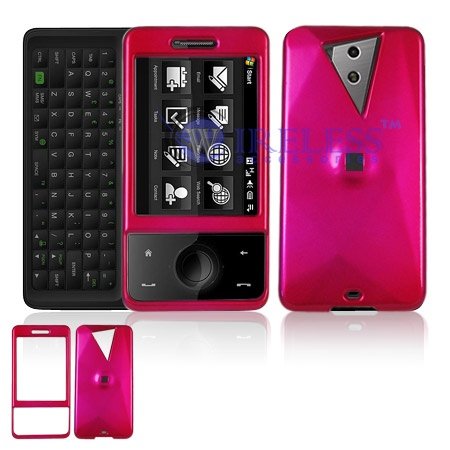 HTC FUZE/Touch PRO GSM Cell Phone Rose Wood Solid Protective Case Faceplate Cover