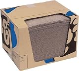 ｐｉｇ　油専用ピグブラウンマット　ヘビーウェイト　ミシン目入り　（１００枚／箱）　4060938 MAT540A