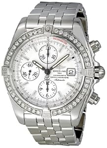 Breitling Men's A1335653/G569 Chronomat Evolution Diamond Bezel Watch from Breitling