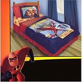 Disney Pixar the Incredibles Twin Bedding Sheet Set