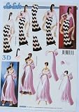A4 3D step by step Le Suh decoupage sheet - elegant ladies