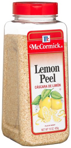 McCormick Lemon Peel, 15-Ounce Plastic Bottle by McCormick