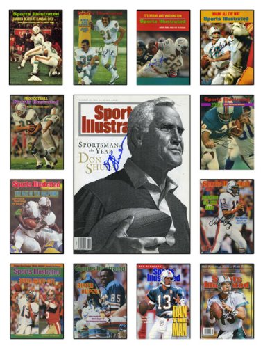 Miami Dolphins Sports Illustrated Collage Poster