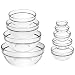Luminarc 8015495 Stackable Bowls, 9 pc set. Image