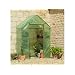 Compact Walk-In Greenhouse with Shelves and Heavy Duty Cover