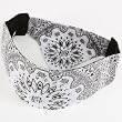 Choptop Bandana Head Doo Wrap Scarf Biker Crystal White