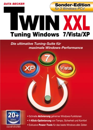 Twin XXL - Tuning Windows 7, Vista & XP Sonderedition