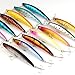 VERY100 Plastic Minnow Fishing Lures Bass CrankBait Tackle 11.5cm/4.53