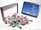 Photo Jigsaw Puzzle of Wind wheel - typical wind wheel used in Australias outback to pump water from Ardea Wildlife Pets