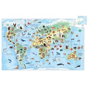 World Animals Discovery Puzzle by Djeco