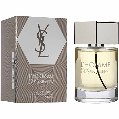 L homme Yves Saint Laurent By Yves Saint Laurent For Men. Eau De Toilette Spray 3.3-Ounces