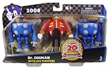Dr. Eggman (~4") with 2 Egg Fighters (~3"): Sonic the Hedgehog Figure Set - 2008IMAGE