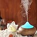 LUOYIMAN Aroma Diffuser Humidifier Whisper-quiet Aromatherapy Experience with Color LED Light and Auto Off Cool Mist Humidifier(Color Light Wood Grain)