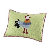 Freckles Farmyard Small Quilted Pillow