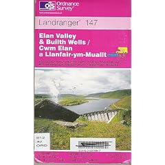 Elan Valley and Builth Wells / Cwm Elan a Llanfair-ym-Muallt (Landranger Map 147)